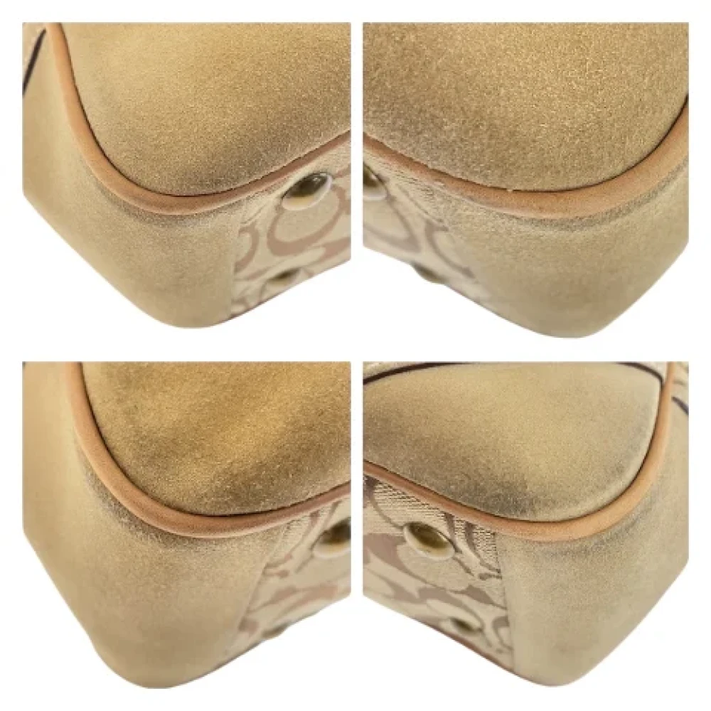 Coach Pre-owned Canvas totes Beige Dames