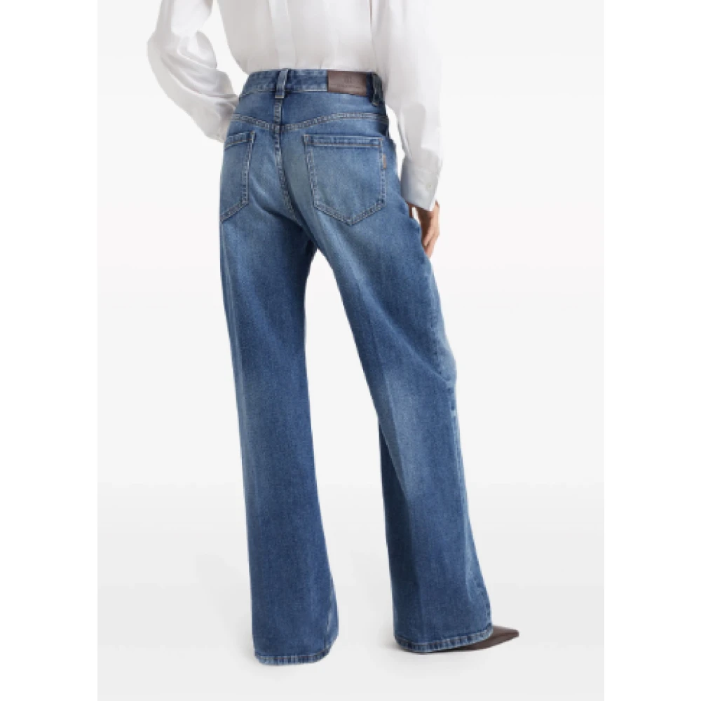 BRUNELLO CUCINELLI Stijlvolle Jeans voor Mannen Blue Dames