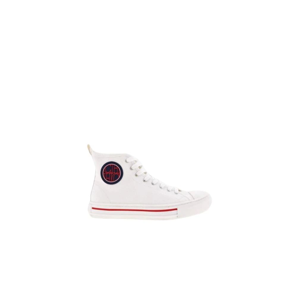 Carolina Herrera High-Top Sneakers Dames Schoenen Wit