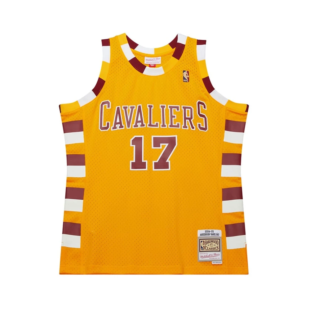 Mitchell & Ness Yellow Training, Male, 2XL, Nba Alternate Jersey 2004-2005 Varejao