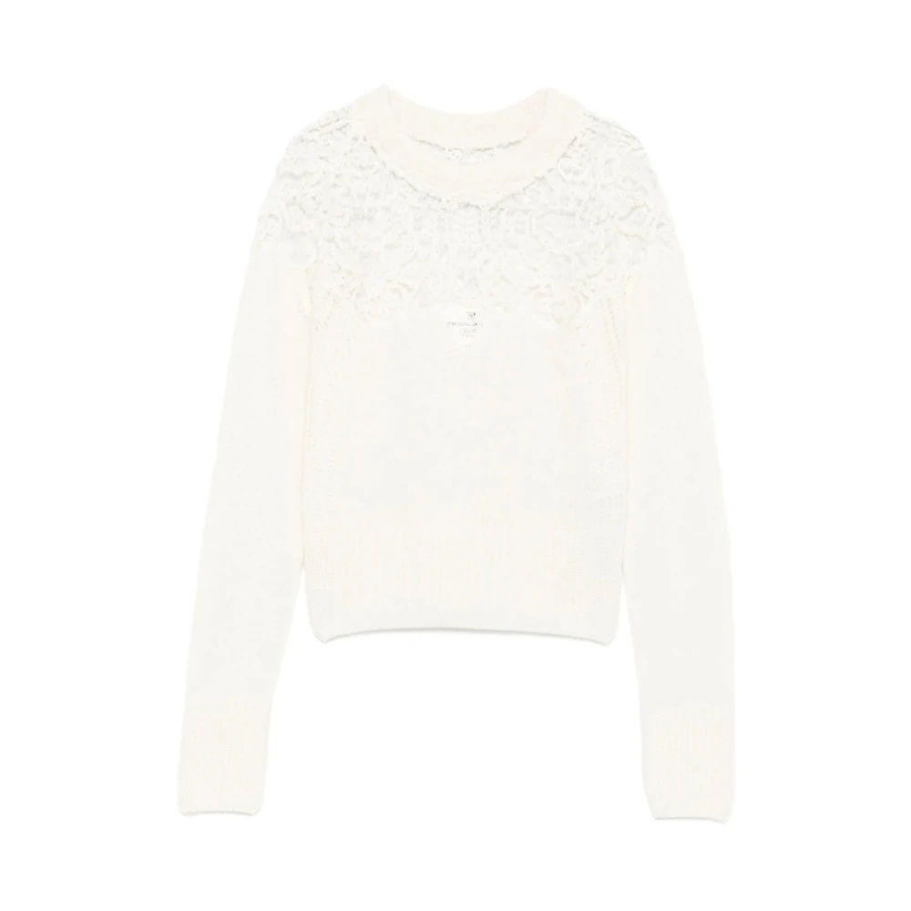Knitwear > Round-neck Knitwear - - Ermanno Scervino - Modalova