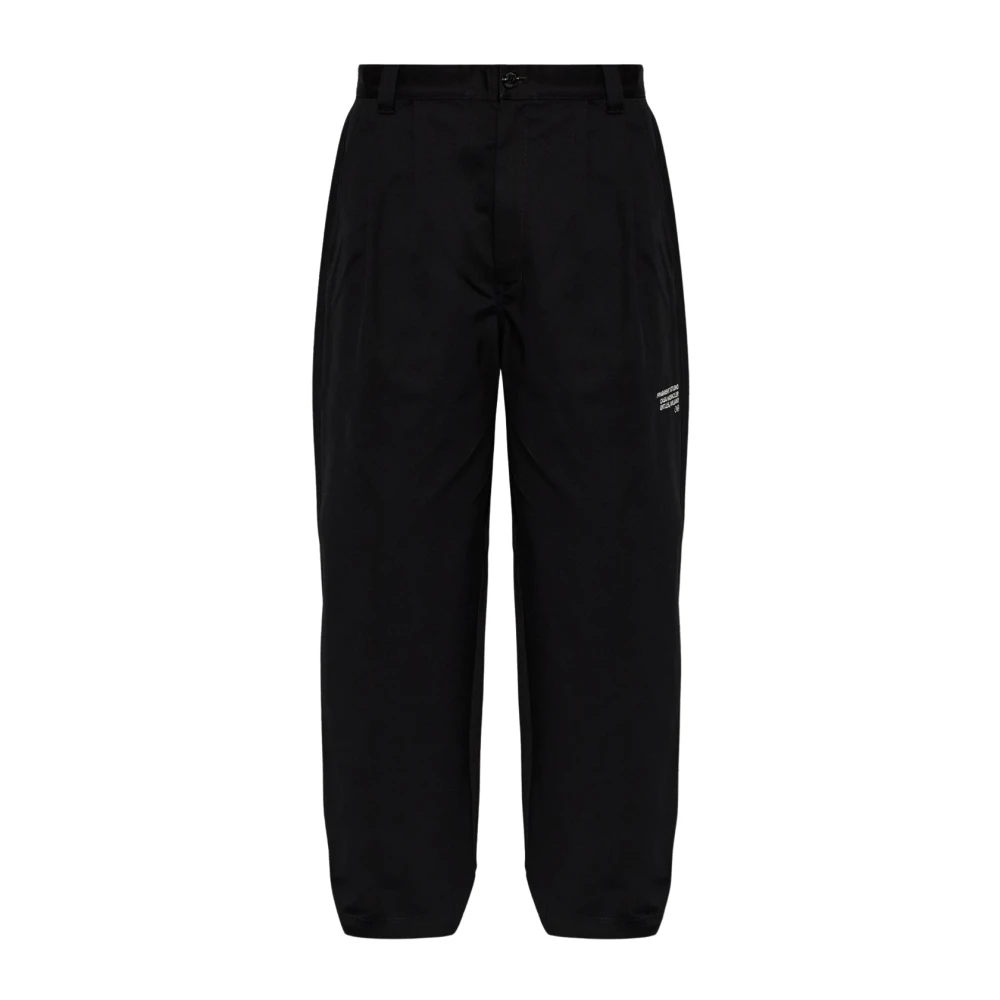 Moncler Genius X Fragment Black Cotton Trousers - Image 2