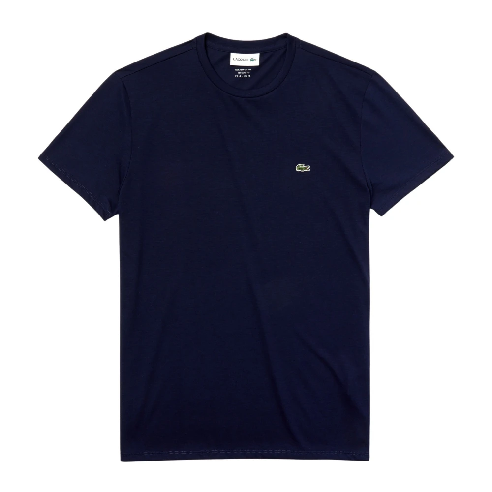 Lacoste Men's Blue T-Shirts, 3XL, 166 Blu T-Shirt