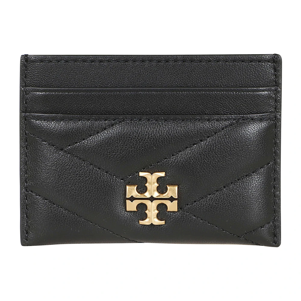 TORY BURCH Chevron Kaarthouder in Zwart Black Dames