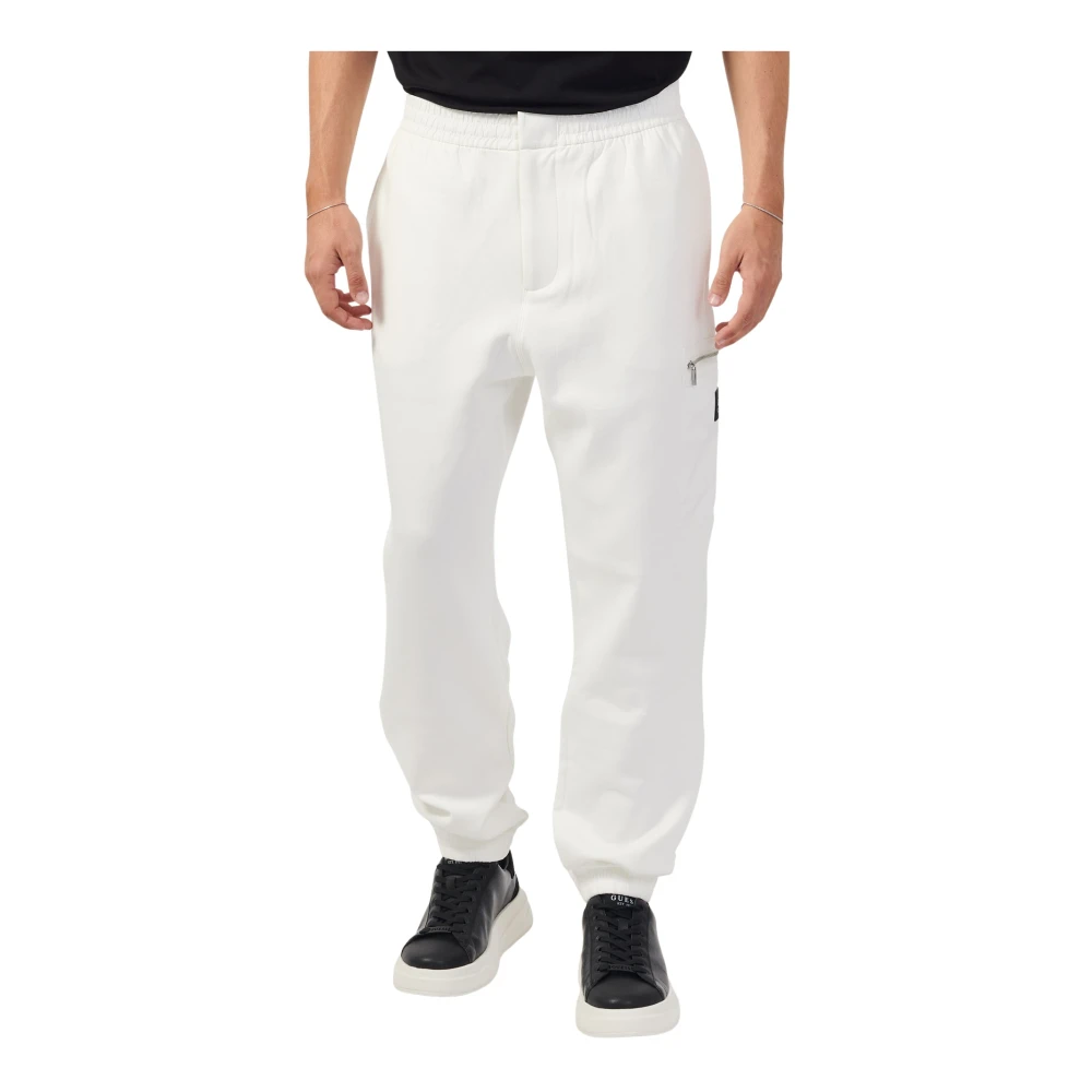 Armani Exchange Witte Broek met Zijzak met Rits White Heren