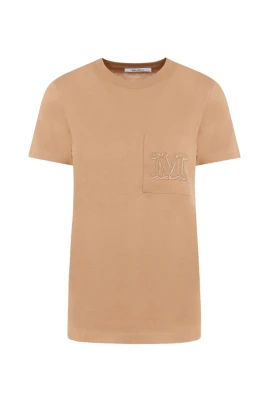 Camel Papaya Pocket T-Shirt