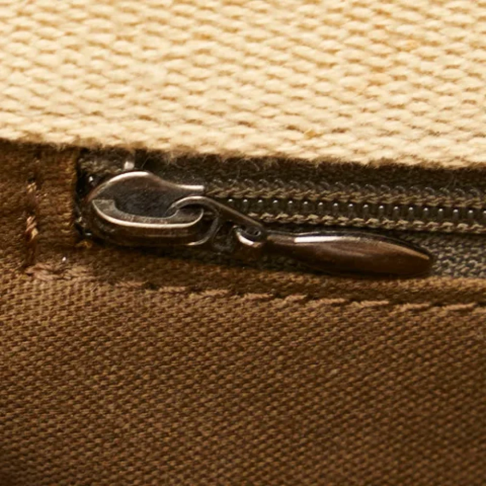 Burberry Vintage Pre-owned Canvas burberry-bags Beige Dames