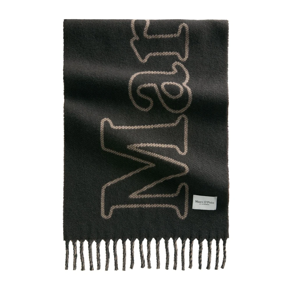 Marc O'polo Unisex Nero - Sciarpe Invernali - Accessories - One Size