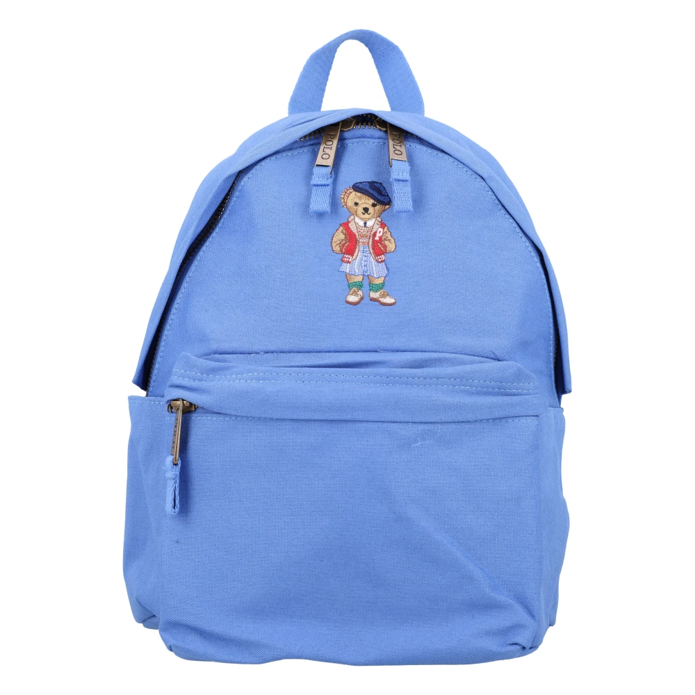 Ralph Lauren Boys Blue Schoolbags & Backpacks, One Size, Bear Backpack