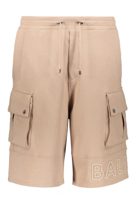 Bermuda Shorts med Fickor och Kontrastsömn