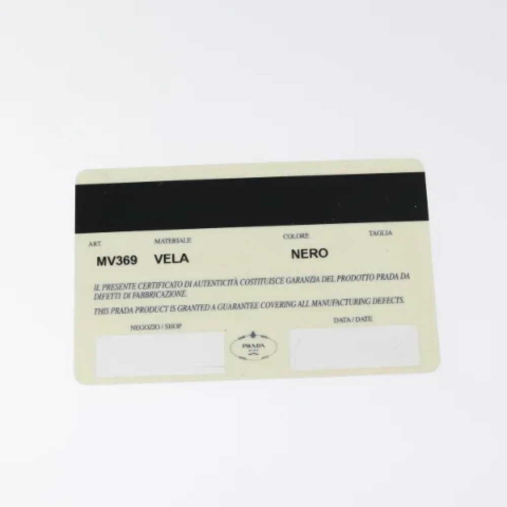 Prada Vintage Pre-owned Nylon pouches Purple Dames