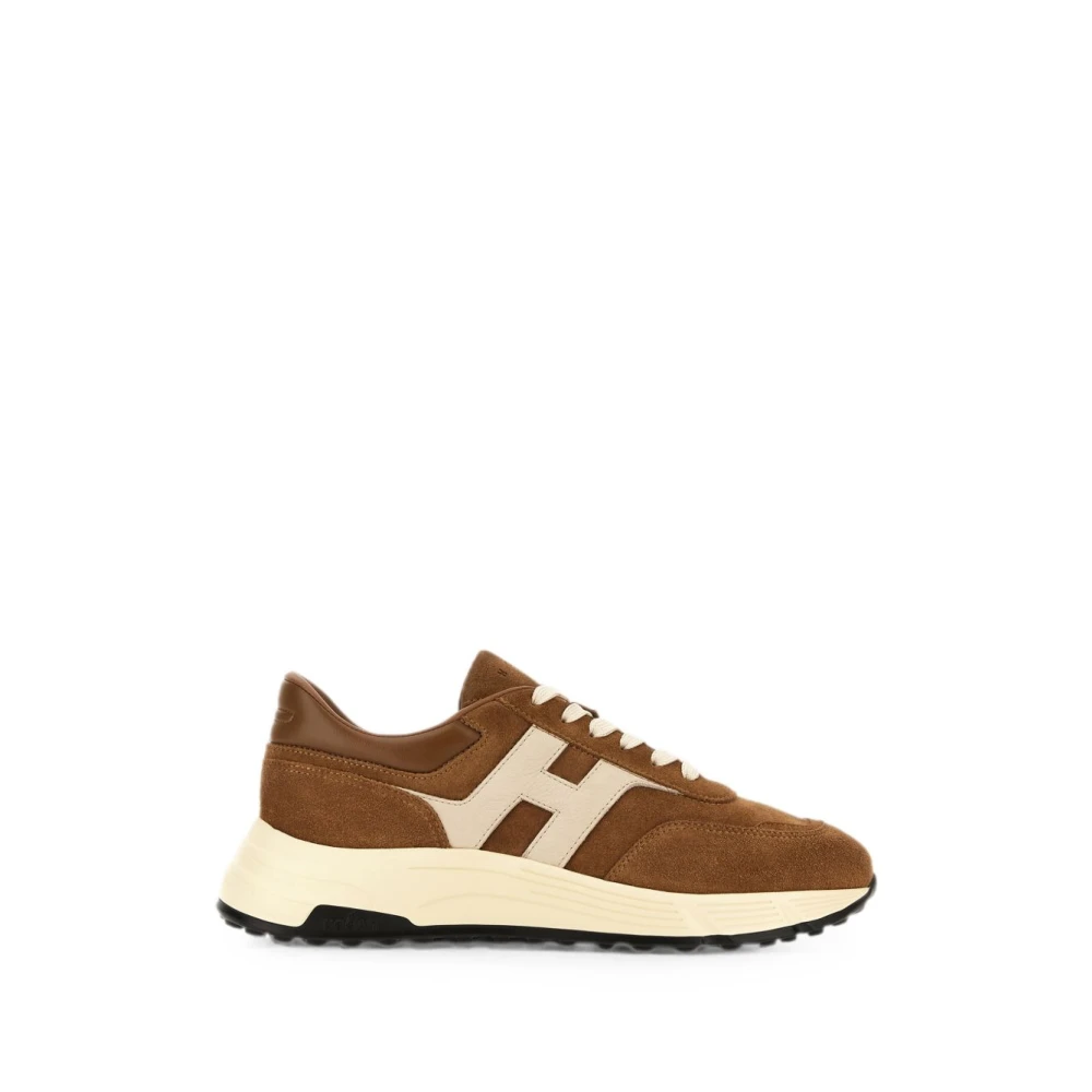Hogan Brown Trainers - Male - Sneakers - 8 Uk - Shoes