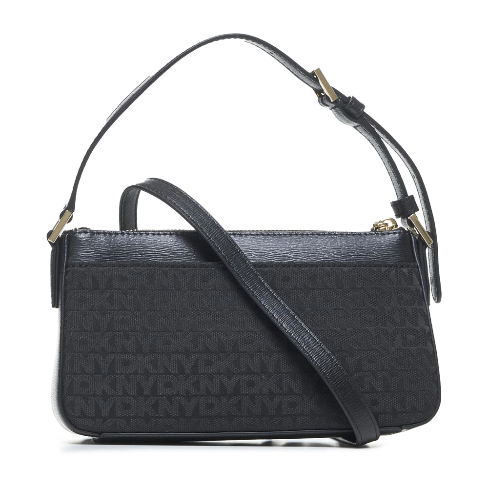 DKNY Stijlvolle Schoudertas Black Dames