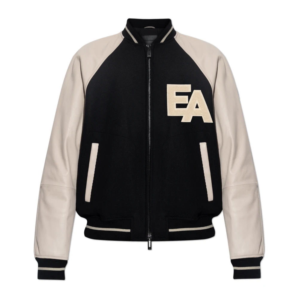 Emporio Armani Uomo Nero Giacche, L, New,