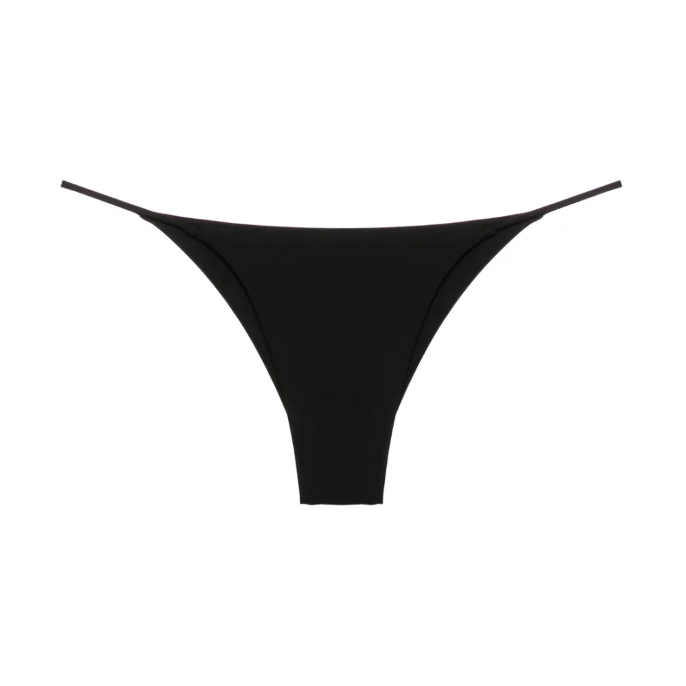 La Revêche Zwarte hoog getailleerde bikinibroek Halima Black Dames