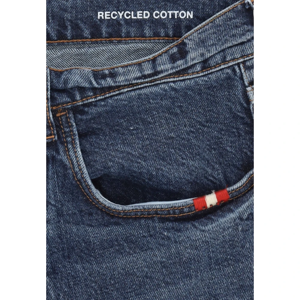 Amish Straight Denim Heren Jeans Blue Heren