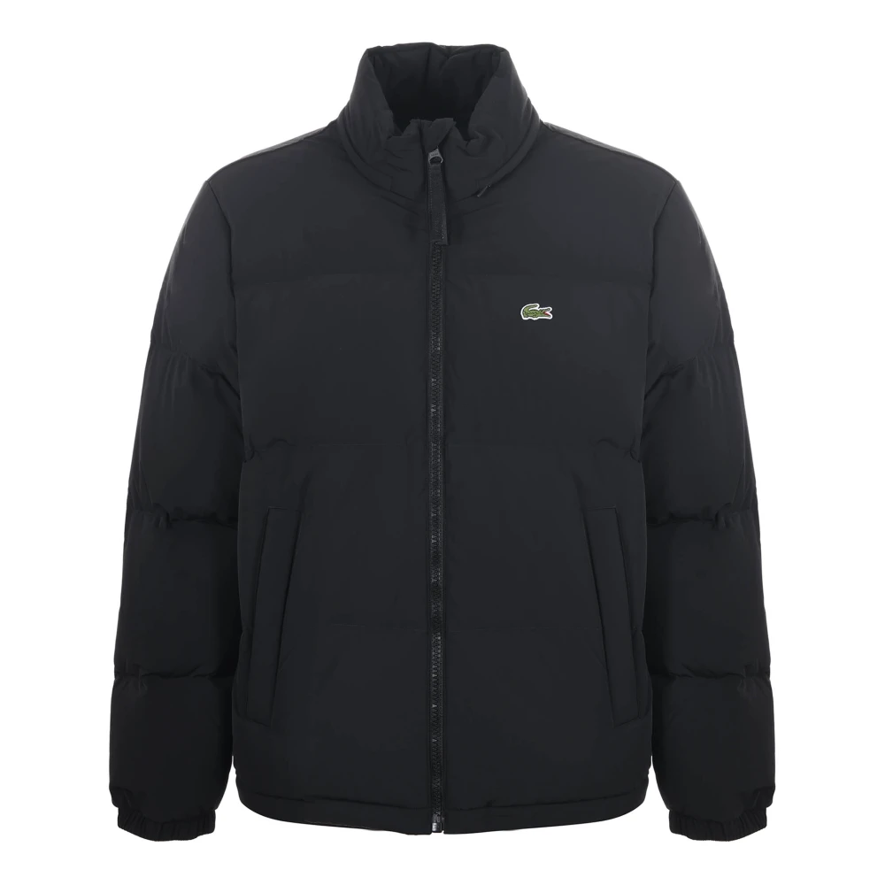 Lacoste Uomo Nero Piumino Con Cappuccio Idrorepellente - Immagine 5