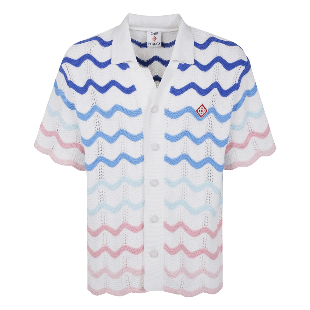Casablanca Golf Print Shirt Multicolor Heren