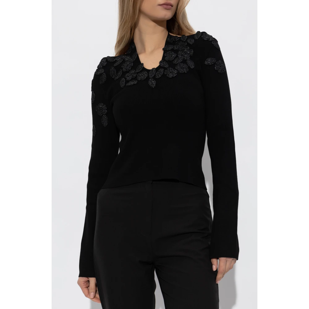 Cult Gaia Top Livie Black Dames
