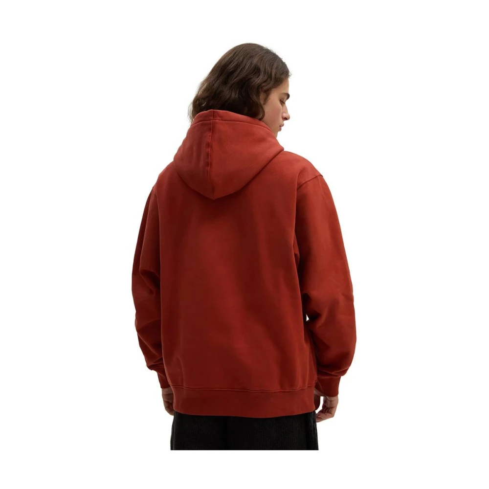 Vans Hoodies Red Heren