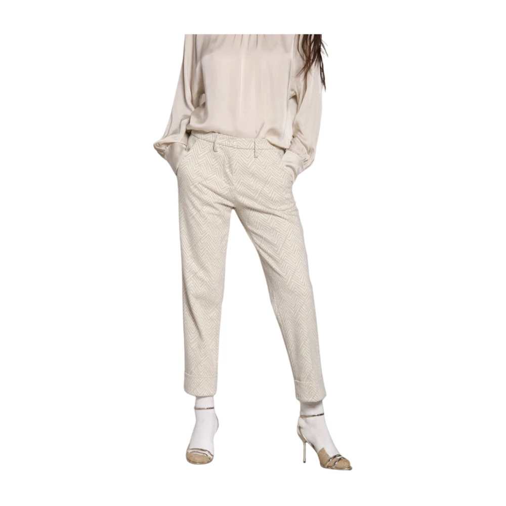 Mason's Donna Beige Pantaloni, S, New,