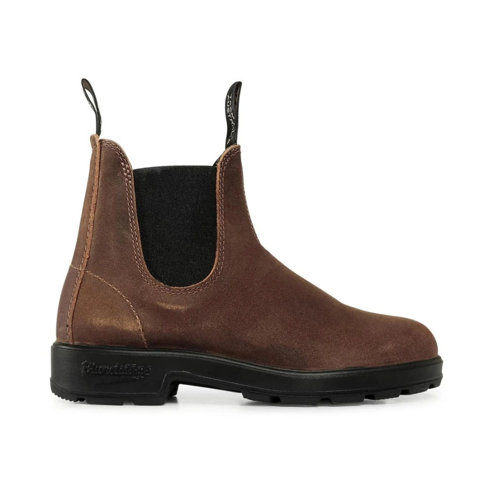 Blundstone Men's Brown Chelsea Boots, 4 Uk, Suede Unisex Ankle Boot