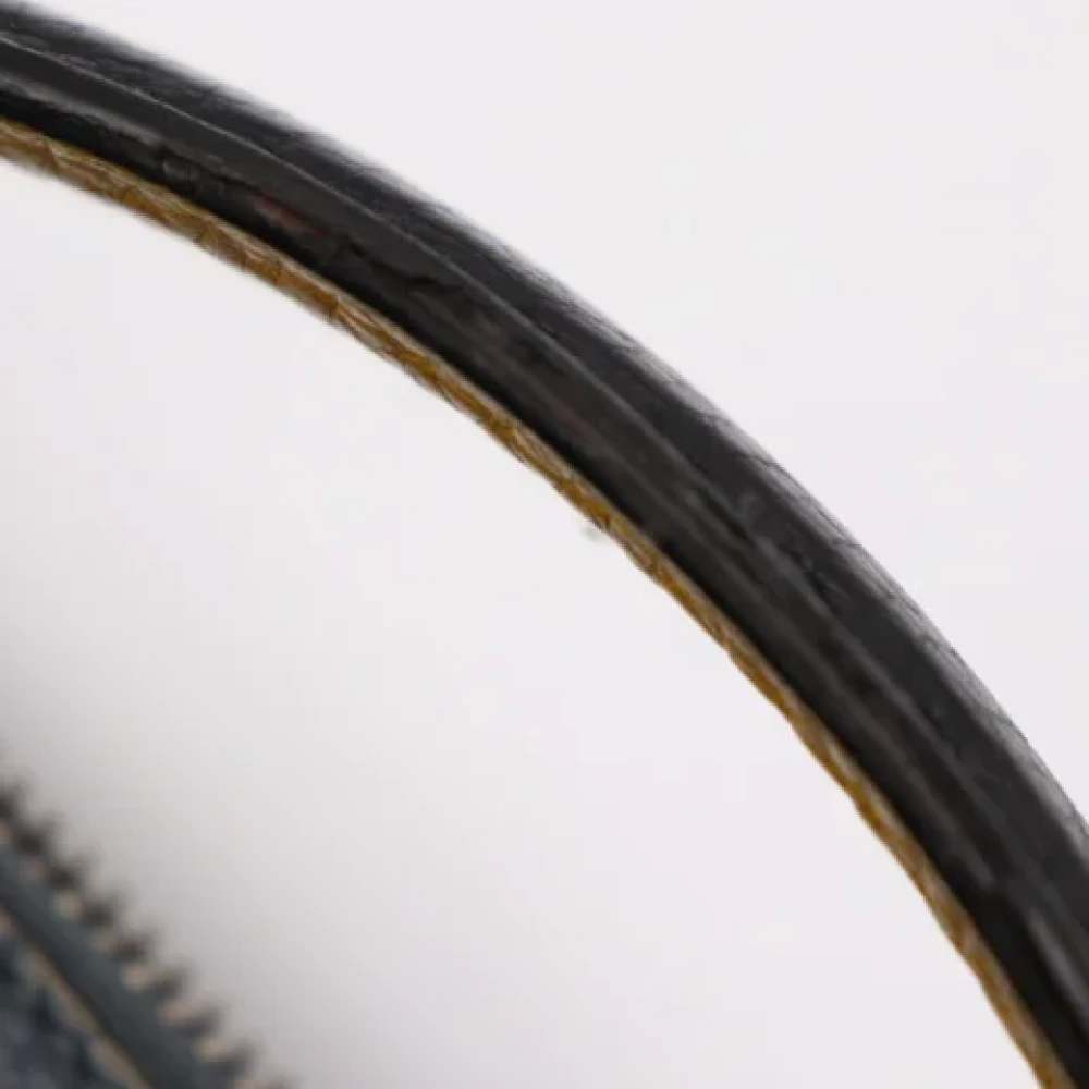 Fendi Vintage Pre-owned Leather handbags Black Dames