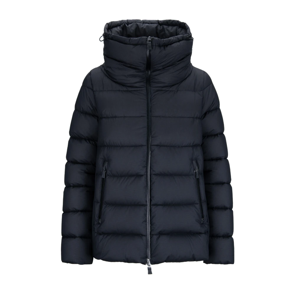 Herno Down Jacket met Rits Black Dames