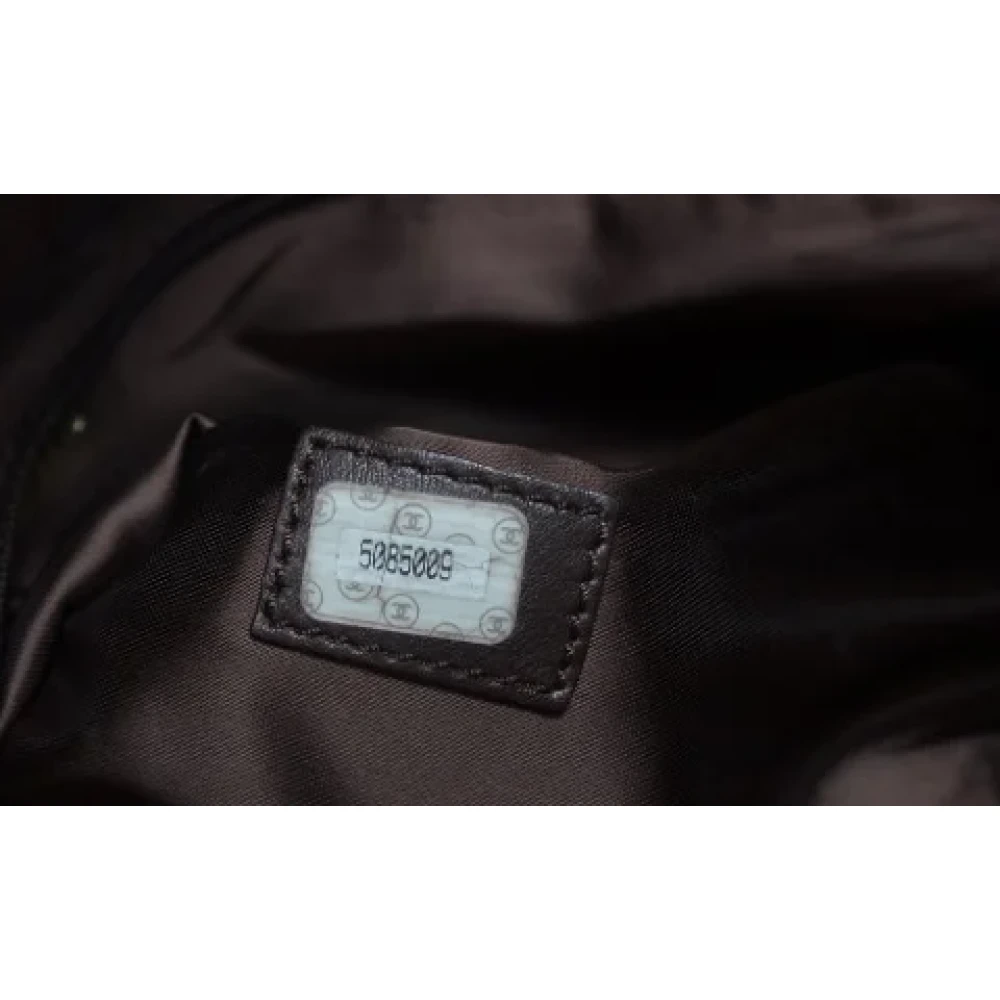 Chanel Vintage Pre-owned Suede chanel-bags Brown Dames