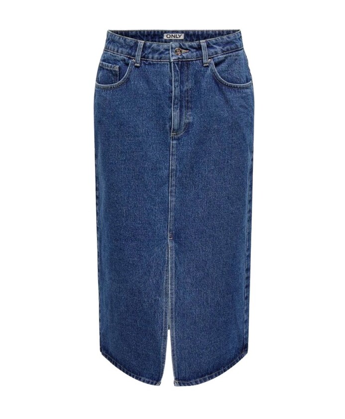 jupe-longue-en-coton-bleu