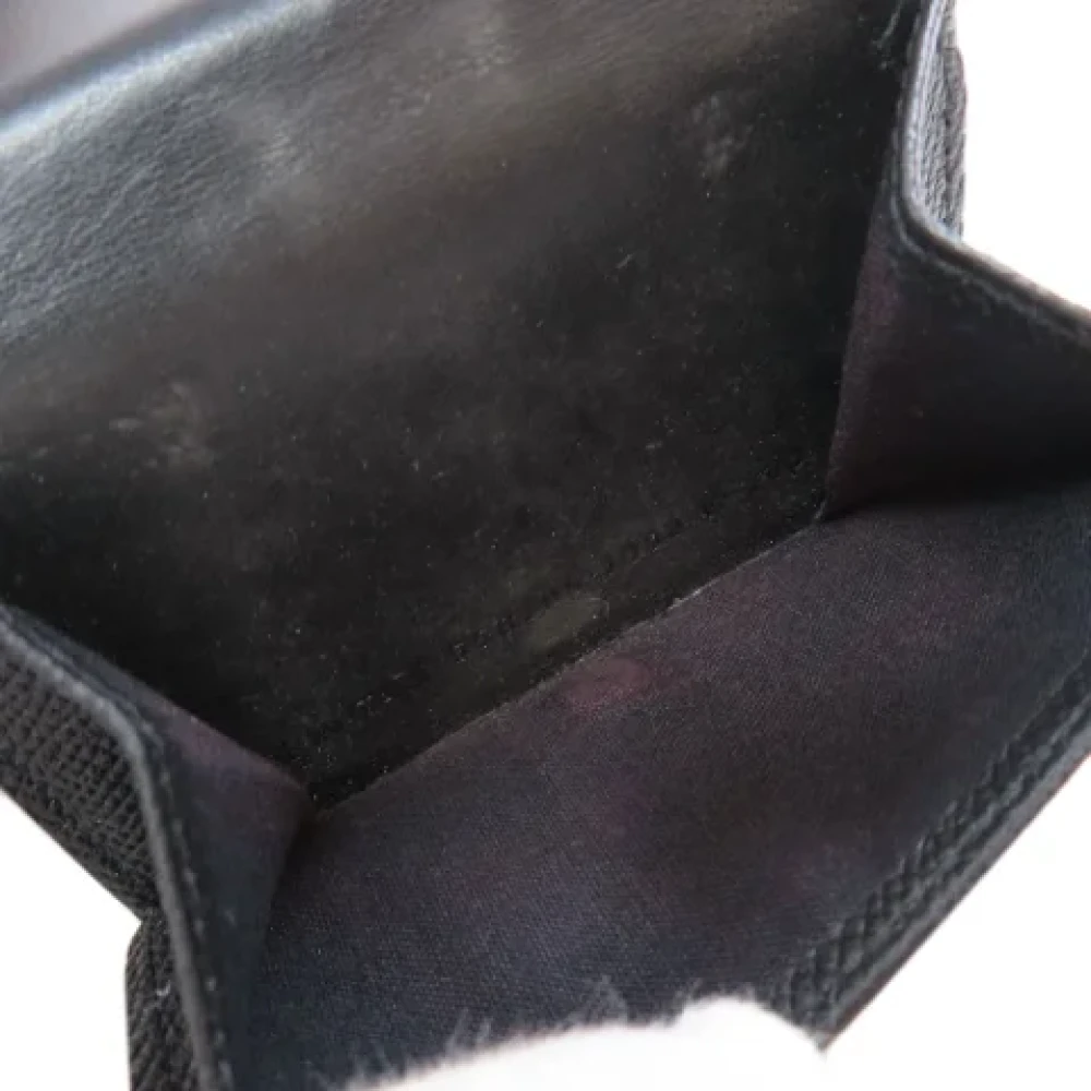 Balenciaga Vintage Pre-owned Leather wallets Black Dames