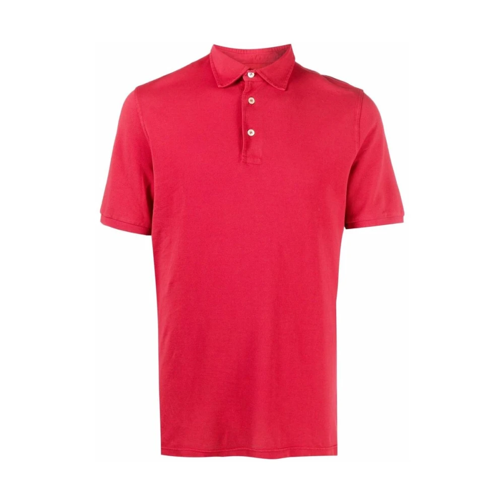 Fedeli - Tops > Polo Shirts - Red - Fedeli - Modalova