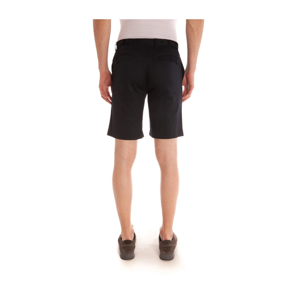 Daniele Alessandrini Bermuda Promessa 50 Shorts Blue Heren