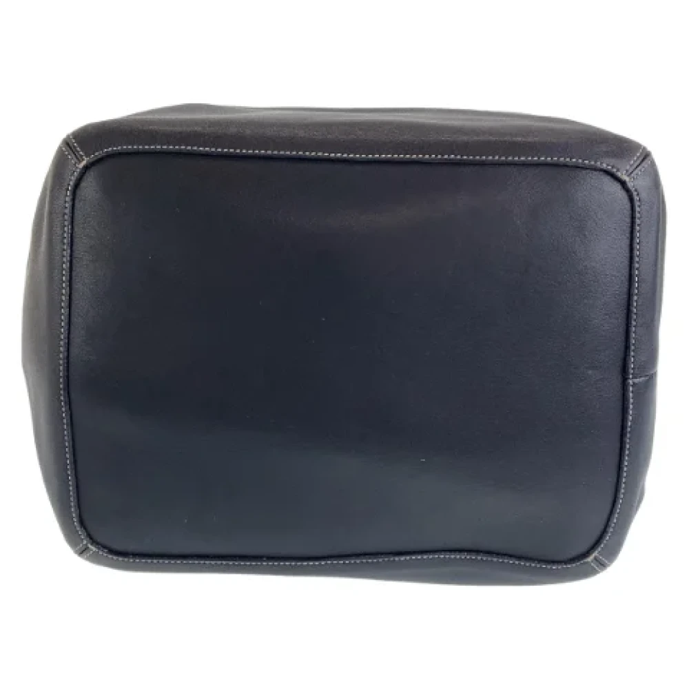 Coach Pre-owned Leather shoulder-bags Black Dames