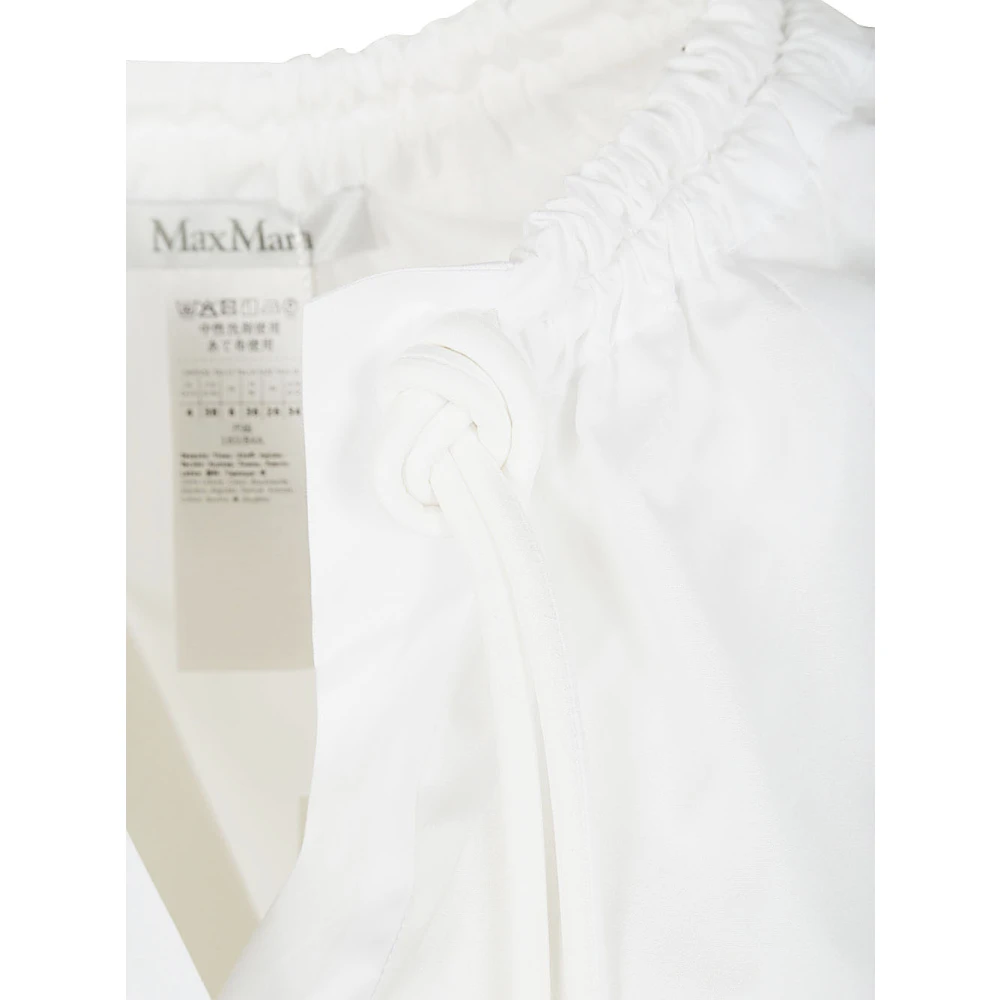Max Mara Witte Ariomaxi Shirt White Dames