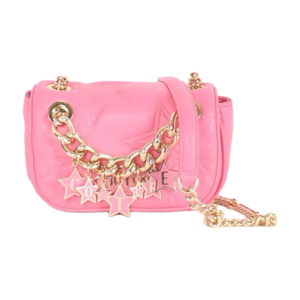 Versace Jeans Couture Dames Schoudertas Modieuze Stijl Pink Dames