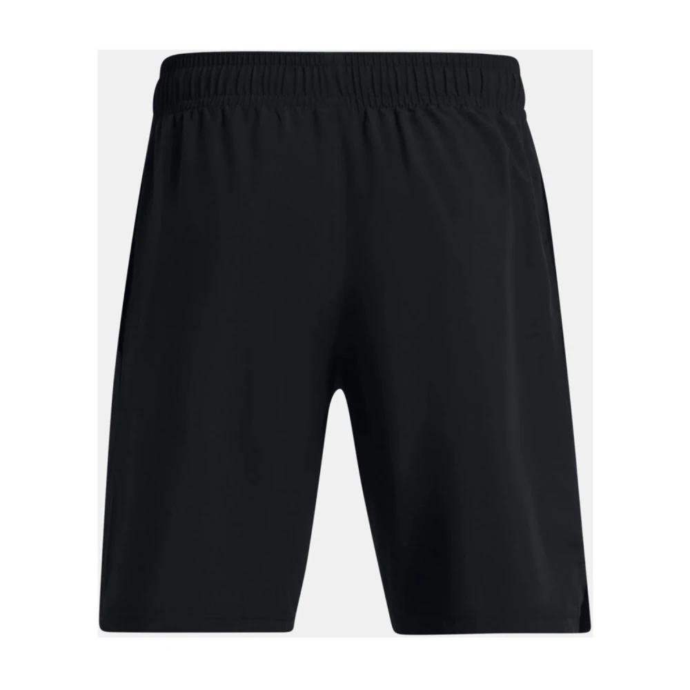 Under Armour Sportieve Geweven Shorts Black Heren