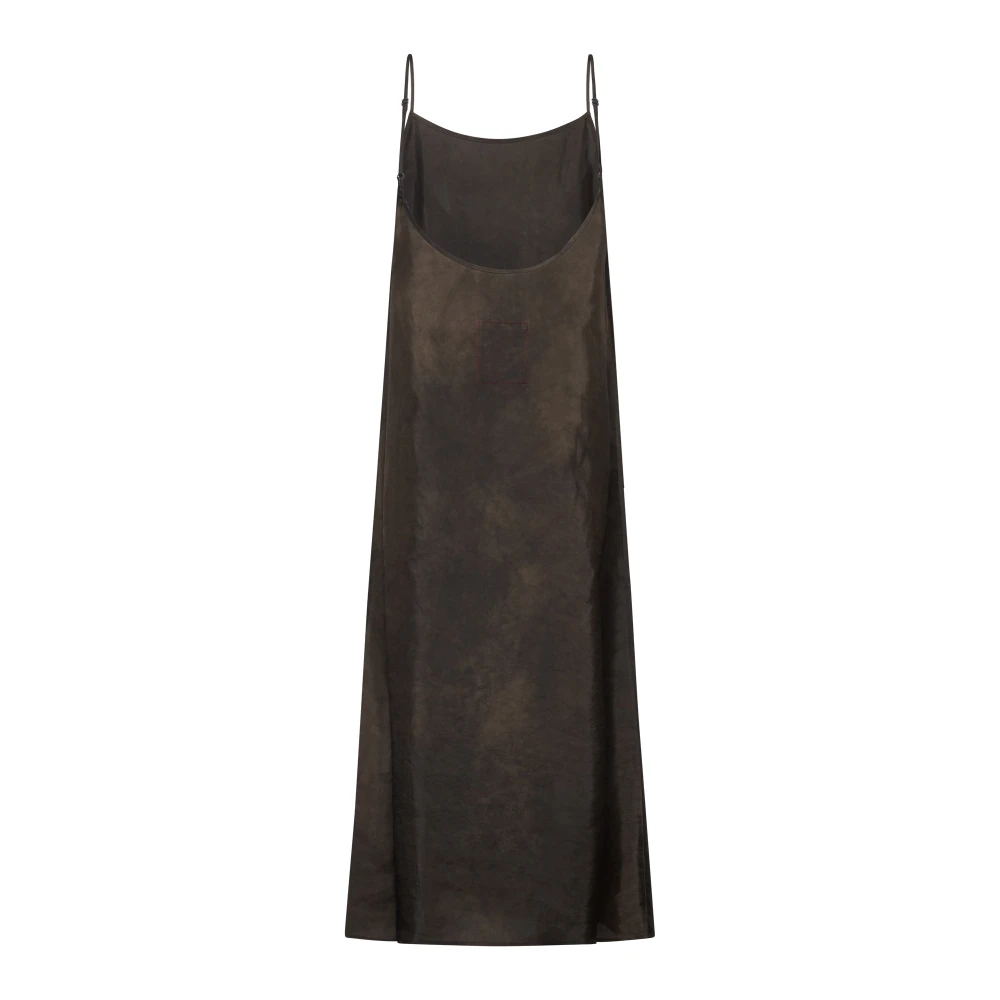 UMA Wang Elegante Jurken Collectie Brown Dames