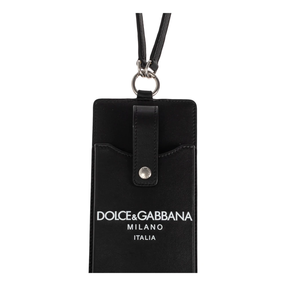Dolce & Gabbana iPhone-hoesje met band Black Heren