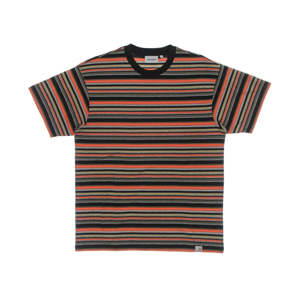 Carhartt WIP Zwarte Heren Tee Zachte Katoenen T-shirt Multicolor Heren