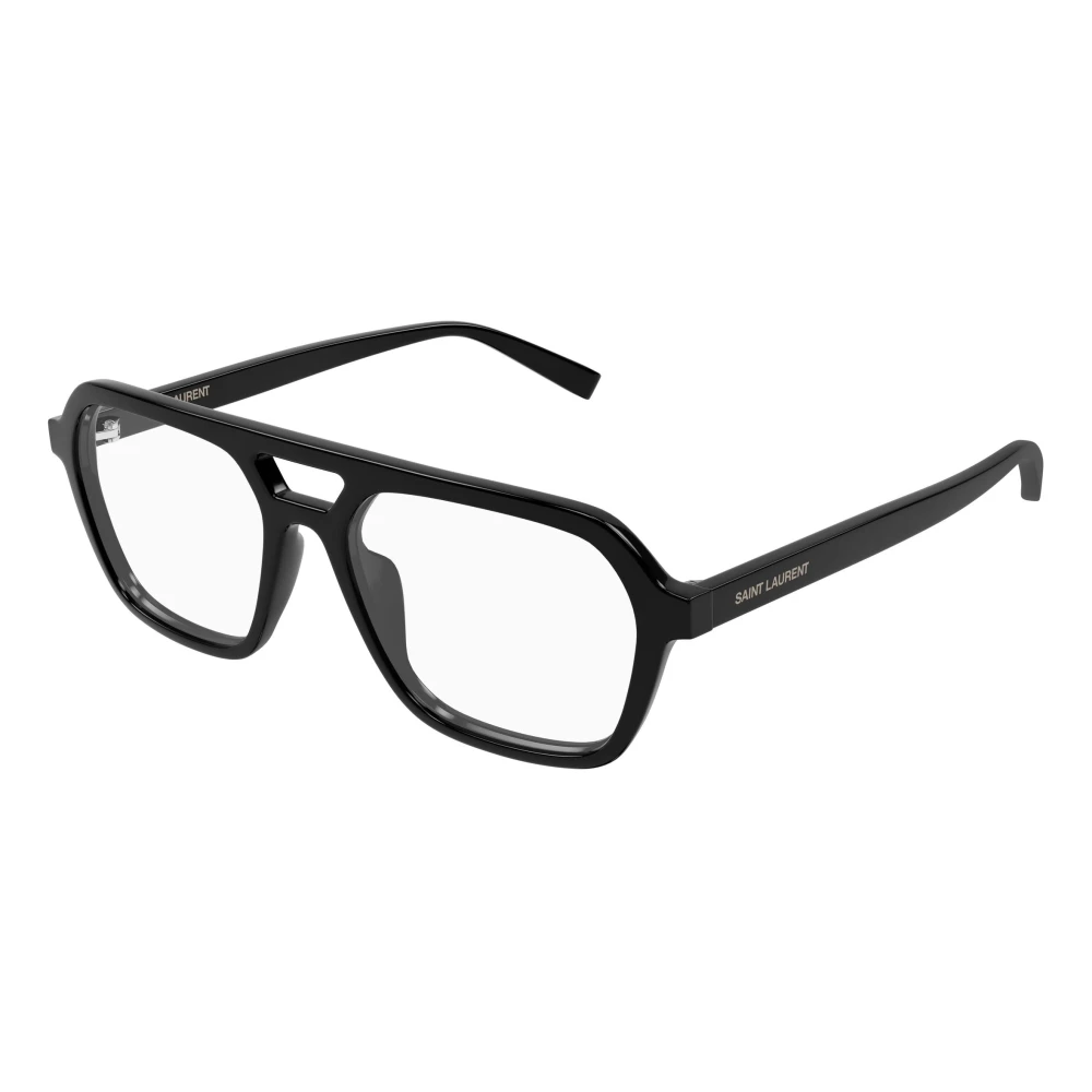 Saint Laurent Unisex Black Glasses, 55 Mm, Sl 905 Opt Optical Frame