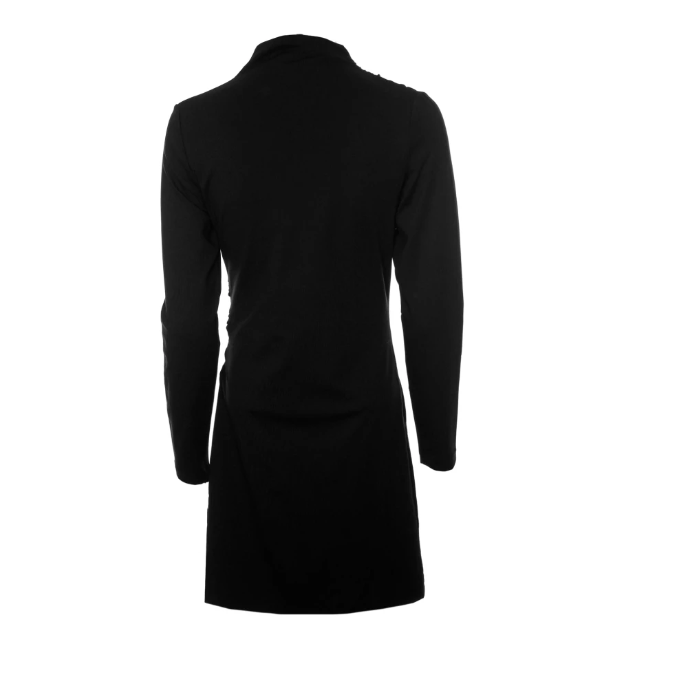 drykorn Beatrea Jurk met Opstaande Kraag Black Dames