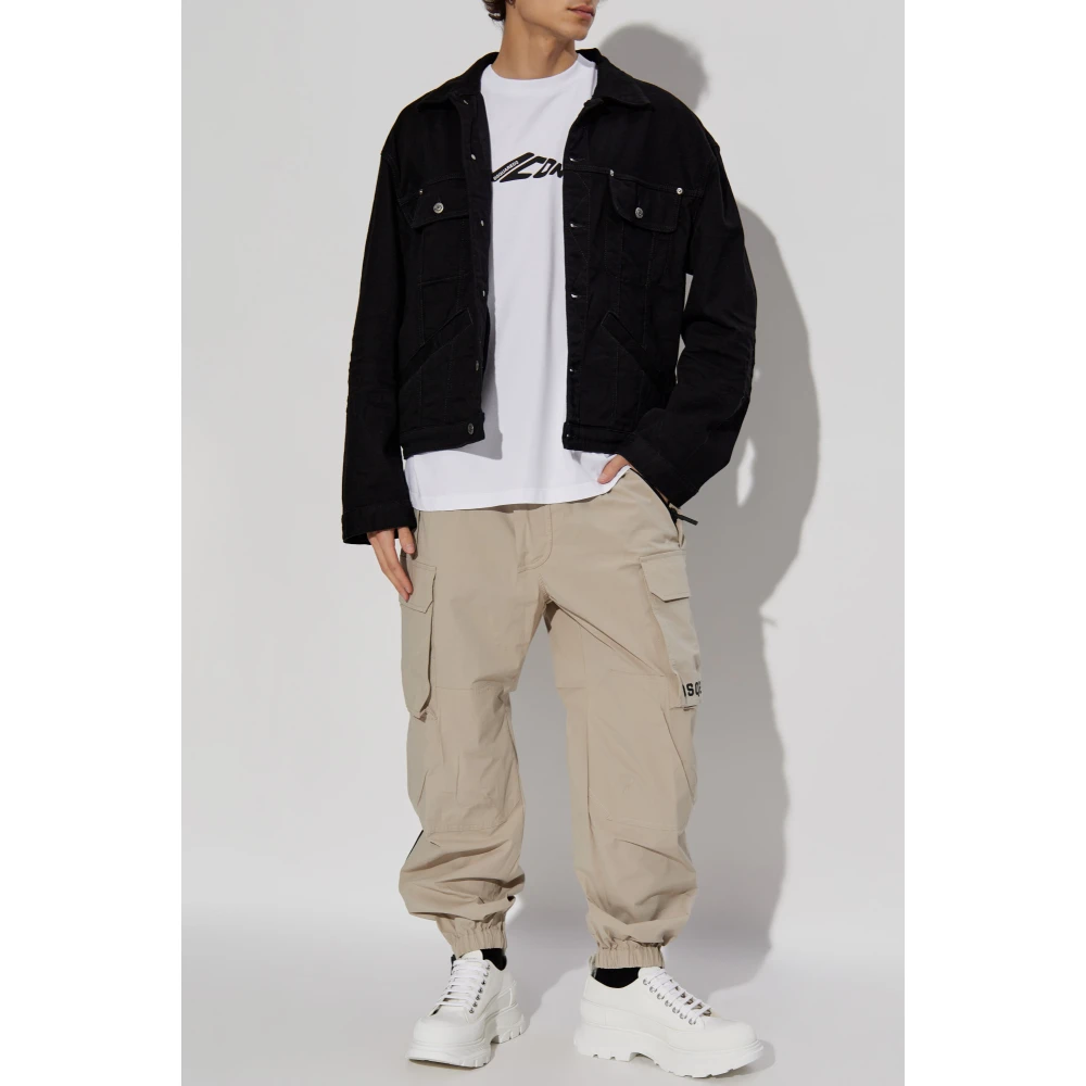 Dsquared2 Broek met zakken Beige Heren