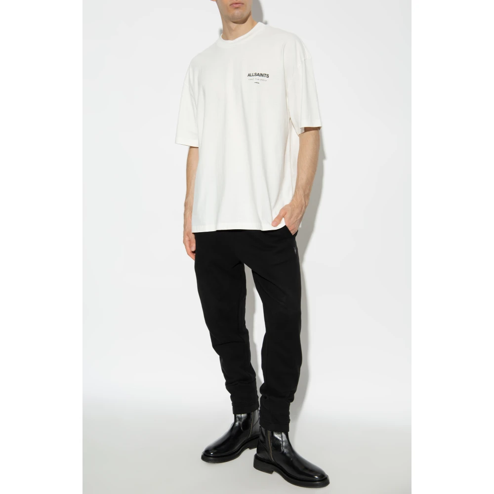 AllSaints Underground T-Shirt White Heren