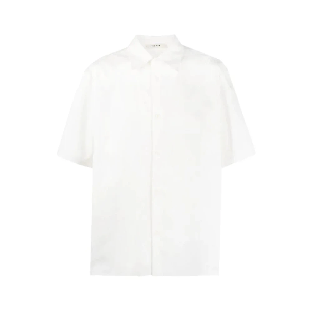 The Row Oversized korte mouwen shirt White Heren