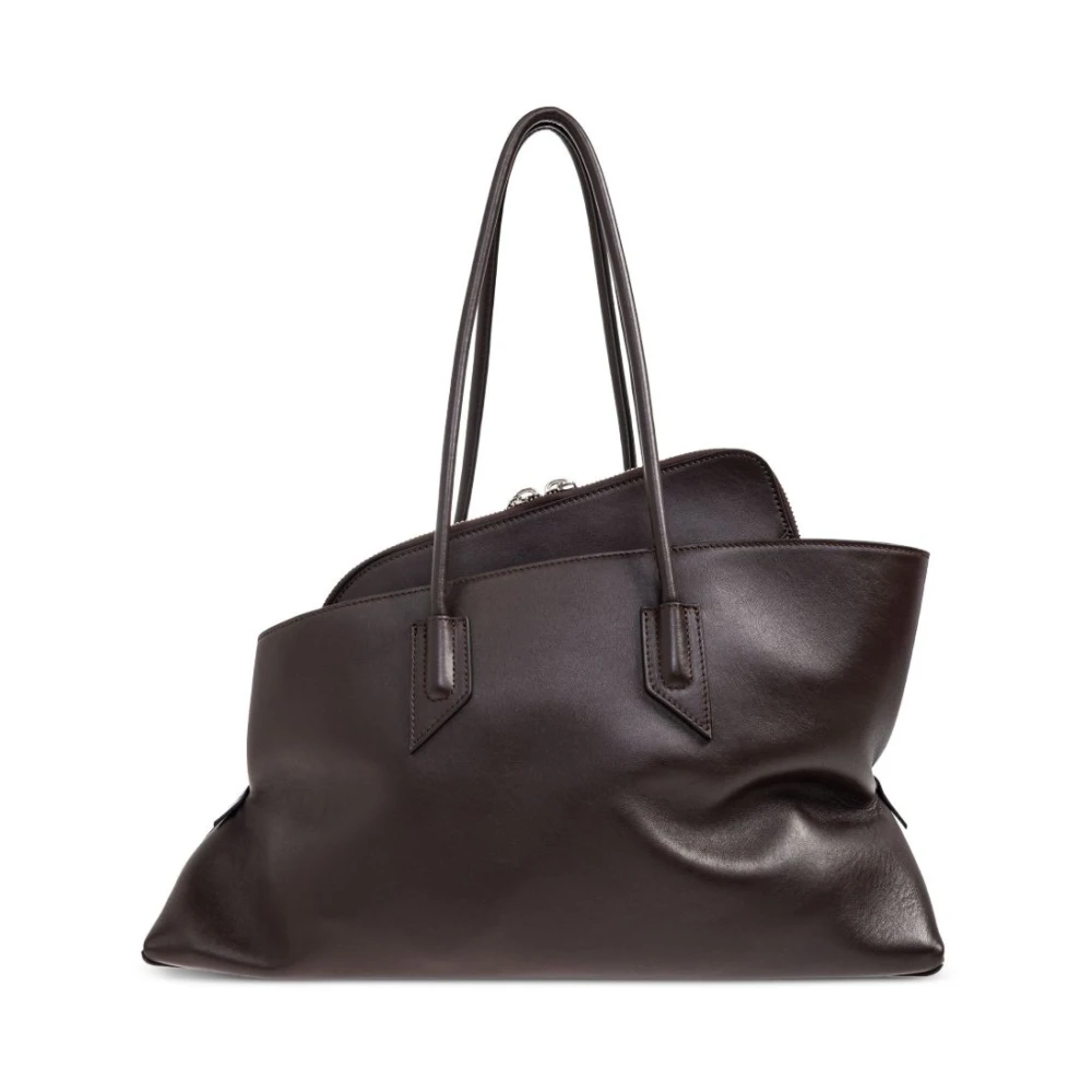 The Attico Brown La Passeggiata Medium - Female - Shoulder Bags - One Size - Bags