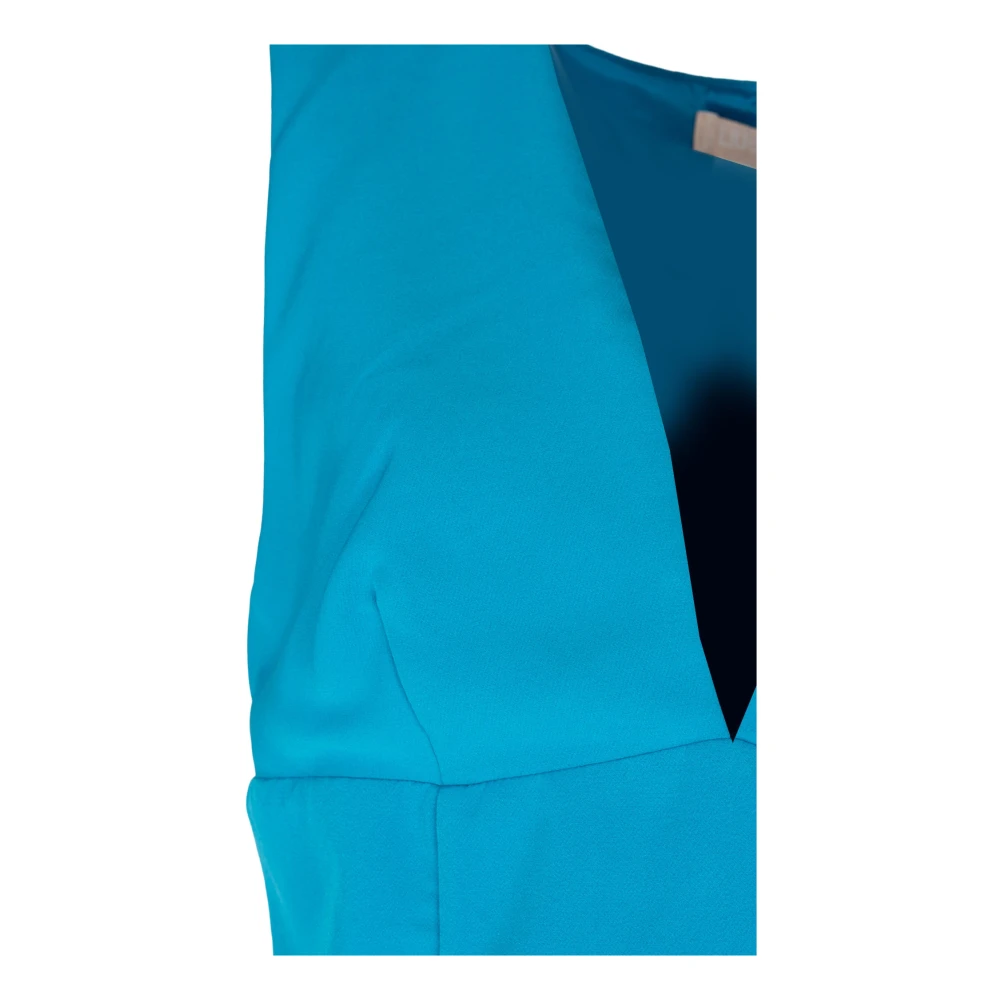 Liu Jo Elegante V-hals Top Blue Dames