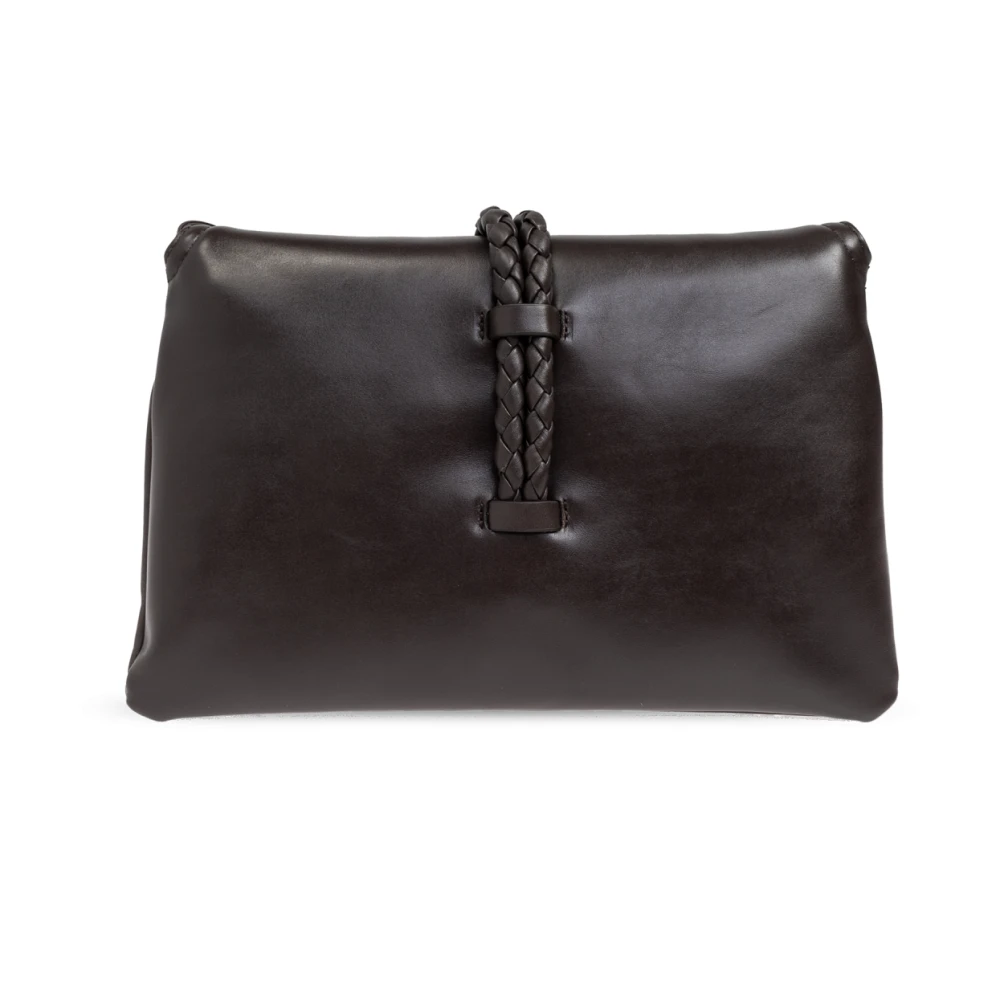 Bottega Veneta Schoudertas Liberta Klein Brown Dames