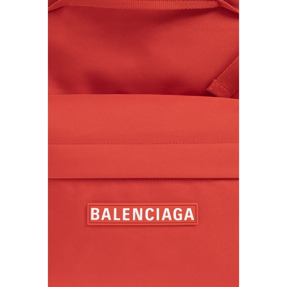 Balenciaga Rugzak met logo Red Heren