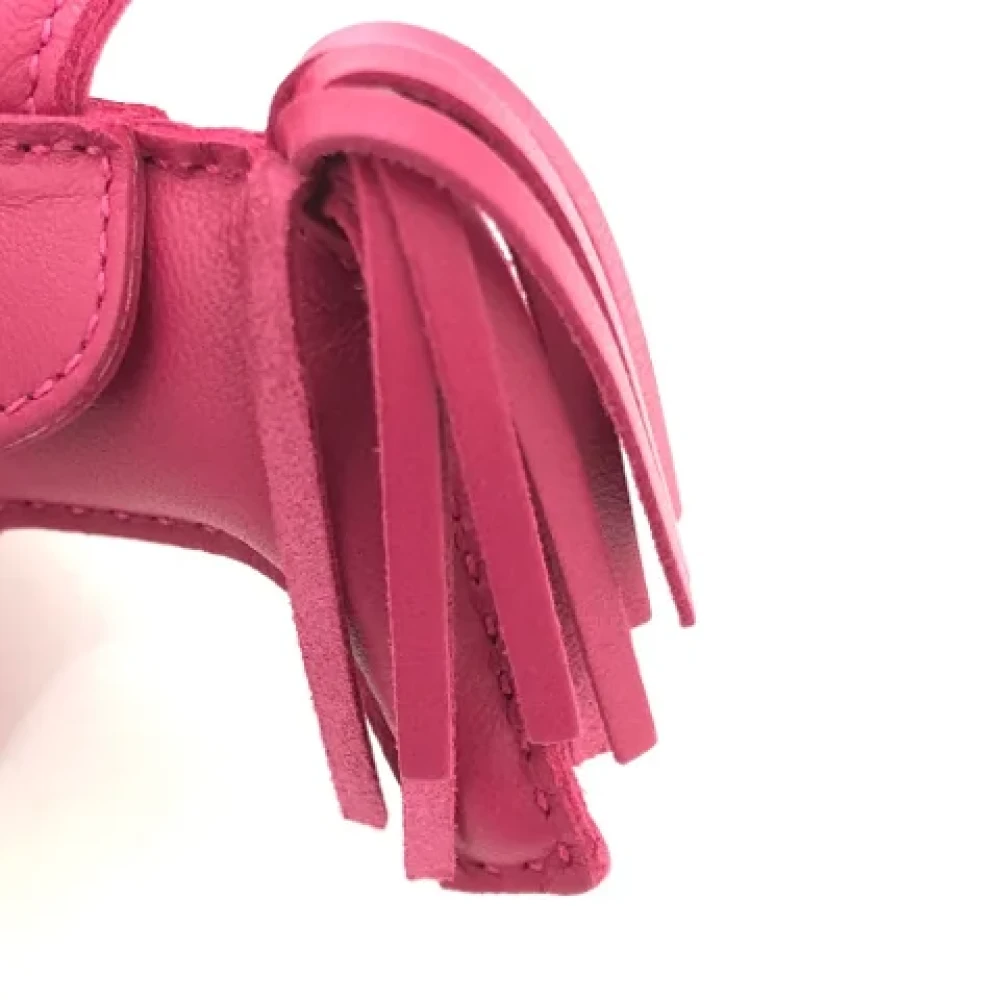 Hermès Vintage Pre-owned Leather key-holders Purple Dames